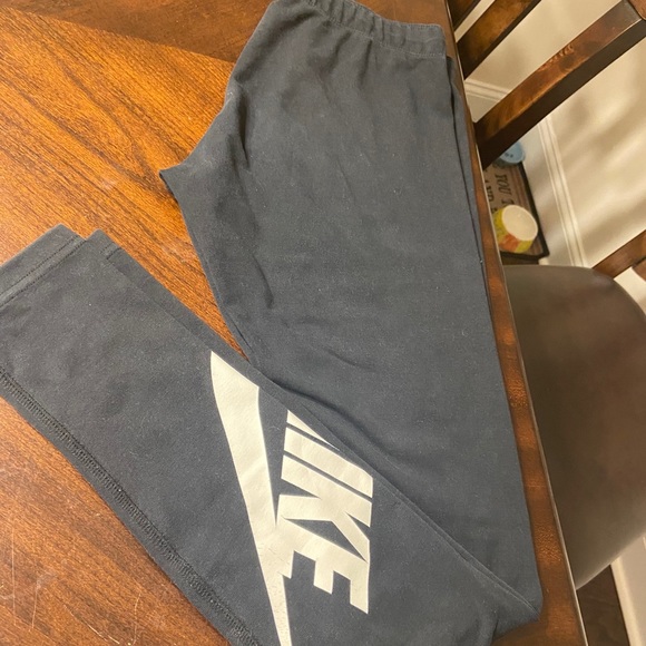 Nike Logo Leggings - Picture 1 of 4
